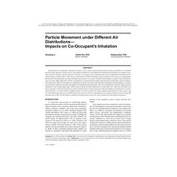 Particle Movement under Different Air DistributionsâImpacts on Co-Occupantâs Inhalation