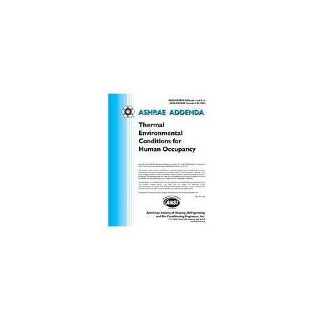 ASHRAE 55-2004 Addendum i and k