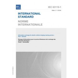 IEC 63119-1 Ed. 1.0 b:2019