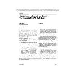 OR-10-024 -- Contamination in the Data Center-The Impact of CRAC Belt Dust