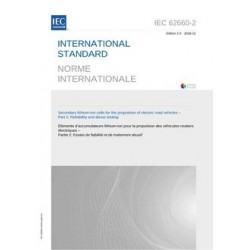 IEC 62660-2 Ed. 2.0 b:2018