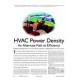 HVAC Power Density An Alternate Path to Efficiency