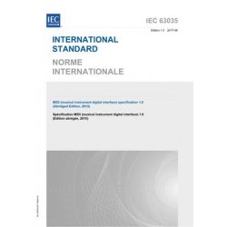 IEC 63035 Ed. 1.0 b:2017