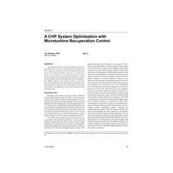 OR-05-09-1 - A CHP System Optimization with Microturbine Recuperation Control