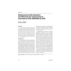 OR-05-08-2 - Displacement with Induction: Conditioning Our Classrooms in Accordance with ANSI/ASA S12.60