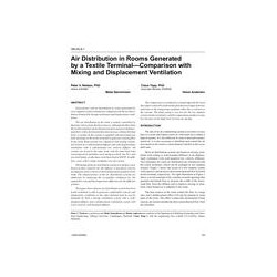 OR-05-08-1 - Air Distribution in Rooms Generated by a Textile Terminal -- Comparison with Mixing and Displacement Ventilation