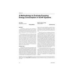 OR-05-07-3 - A Methodology to Evaluate Pumping Energy Consumption in GCHP Systems