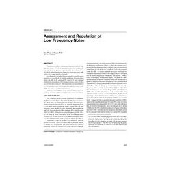 OR-05-06-1 - Assessment and Regulation of Low Frequency Noise