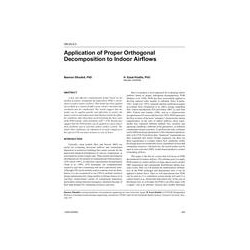 OR-05-05-3 - Application of Proper Orthogonal Decomposition to Indoor Airflows