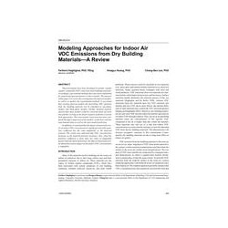 OR-05-05-4 - Modeling Approaches for Indoor Air VOC Emissions from Dry Building Materials - A Review