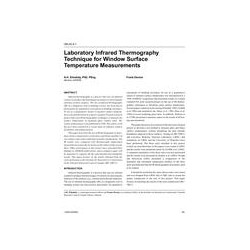 OR-05-04-1 - Laboratory Infrared Thermography Technique for Window Surface Temperature Measurements