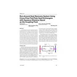 OR-05-11-4 - Run-Around Heat Recovery System Using Cross-Flow Flat-Plate Heat Exchangers with Aqueous Ethylene Glycol as the Cou