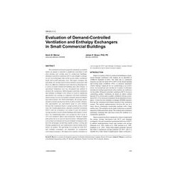 OR-05-11-2 - Evaluation of Demand-Controlled Ventilation and Enthalpy Exchangers in Small Commercial Buildings