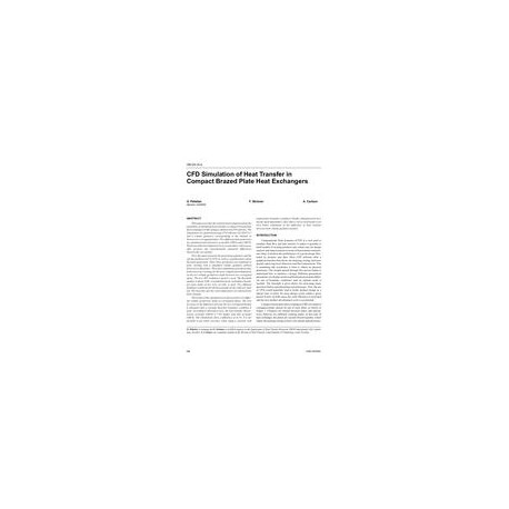 OR-05-10-4 - CFD Simulation of Heat Transfer in Compact Brazed Plate Heat Exchangers