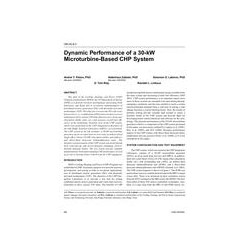 OR-05-09-3 - Dynamic Performance of a 30-kW Microturbine-Based CHP System