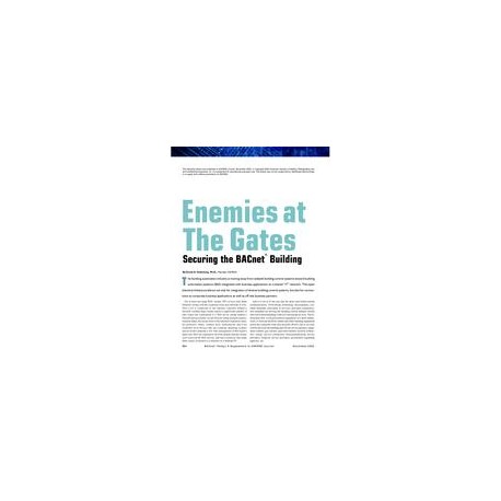 Enemies at the Gate: Securing the BACnetÂ® Building