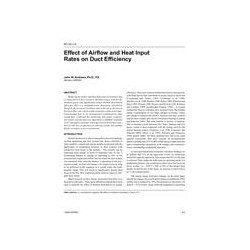 KC-03-01-5 -- Effect of Airflow and Heat Input Rates on Duct Efficiency