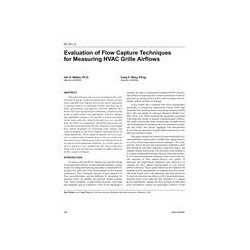 KC-03-01-2 -- Evaluation of Flow Capture Techniques for Measuring HVAC Grille Airflows