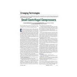 Emerging Technologies: Small Centrifugal Compressors