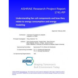 RP-1741 -- Understanding fan coil components and how they relate to energy consumption and energy modeling