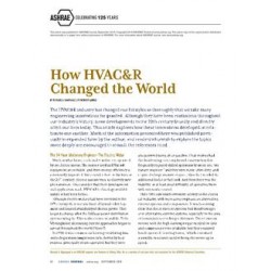 How HVAC&amp;R Changed the World