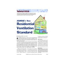 ASHRAE&x27;s New Residential Ventilation Standard