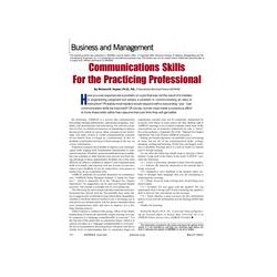 Business and Management: Communications Skills For the Practicing Professional