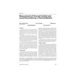 HI-02-17-4 -- Measurement of Thermal Comfort and Local Discomfort by a Thermal Manikin