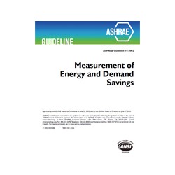 Guideline 14-2002 -- Measurement of Energy and Demand Savings