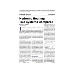 Hydronic Heating: Two Systems Compared