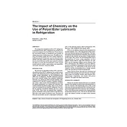 MN-00-09-1 -- The Impact of Chemistry on the Use of Polyol Ester Lubricants in Refrigeration