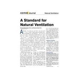 A Standard for Natural Ventilation