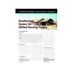 2000 ASHRAE Technology Awards: Geothermal System for Skilled Nursing Facility