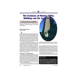 The First Century of Air Conditioning. Article 7: The Evolution of Modern Office Buildings and Air Conditioning