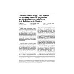 4315 (RP-949) -- Comparison of Energy Consumption between Displacement and Mixing Ventilation Systems for Different U.S. Buildin