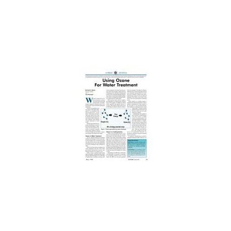 Using Ozone for Water Treatment