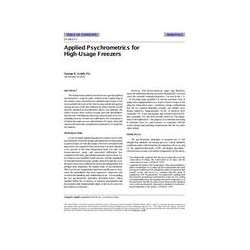 SF-98-27-1 -- Applied Psychrometrics for High-Usage Freezers