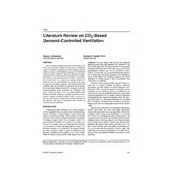 4075 -- Literature Review on CO2-Based Demand-Controlled Ventilation