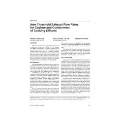 BN-97-17-2 -- New Threshold Exhaust Flow Rates for Capture and Containment of Cooking Effluent