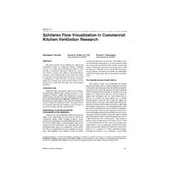 BN-97-17-1 -- Schlieren Flow Visualization in Commercial Kitchen Ventilation Research