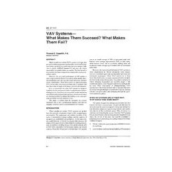 BN-97-13-2 -- VAV Systems - What Makes Them Succeed? What Makes Them Fail?