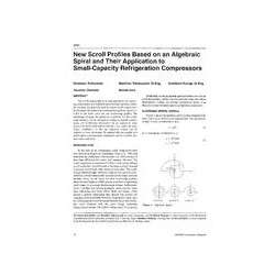 3982 -- New Scroll Profiles Based on An Algebraic Spiral and Their Application to Small-Capacity Refrigeration Compressors