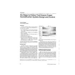 SA-96-10-3 -- Six Steps to Follow that Ensure Proper Humidification System Design and Control