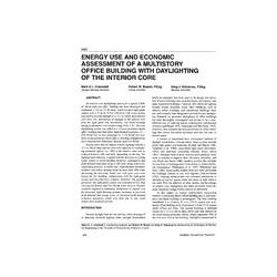 3865 -- Energy Use and Economic Assessment of a Multistorey Office Building with Daylighting of the Interior Core