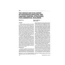 3862 -- The Design and Evaluation of Integrated Envelope and Lighting Control Strategies for Commercial Buildings