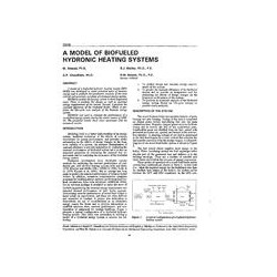 3509 -- A Model of Biofueled Hydronic Heating Systems