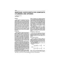 3489 -- Response Coefficients for Composite Cylinders and Spheres