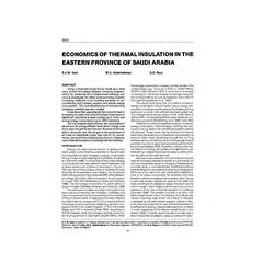 3310 -- Economics of Thermal Insulations in the Eastern Province of Saudi Arabia