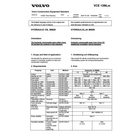 VOLVO STD 1286,09 0