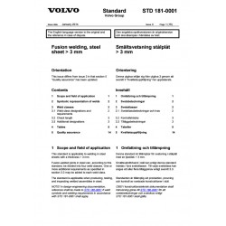 VOLVO STD 181-0001 0